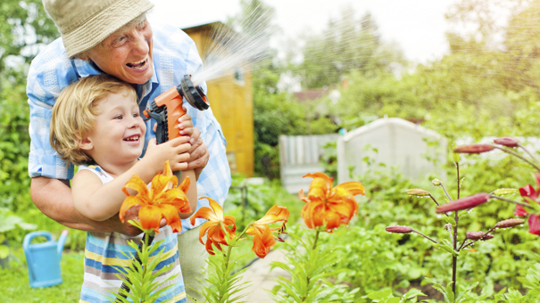 Giardinaggio con i bambini